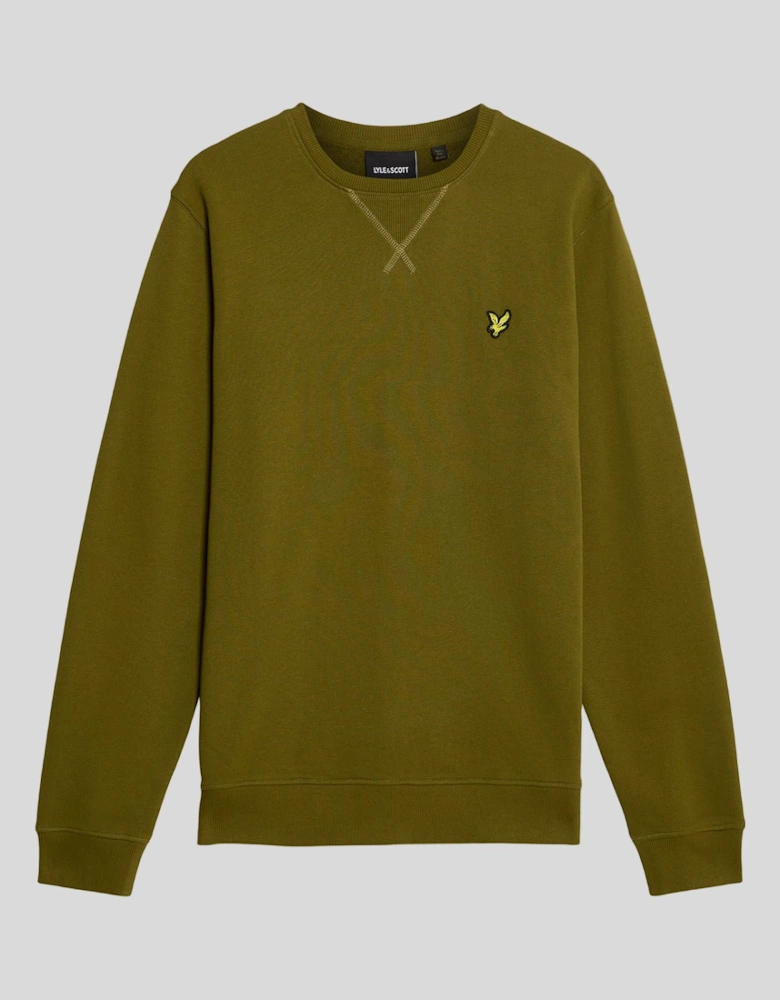 Cotton Crew Neck Sweatshirt