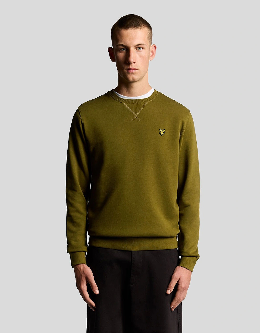 Cotton Crew Neck Sweatshirt, 7 of 6