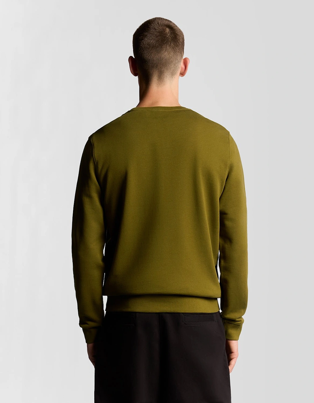 Cotton Crew Neck Sweatshirt