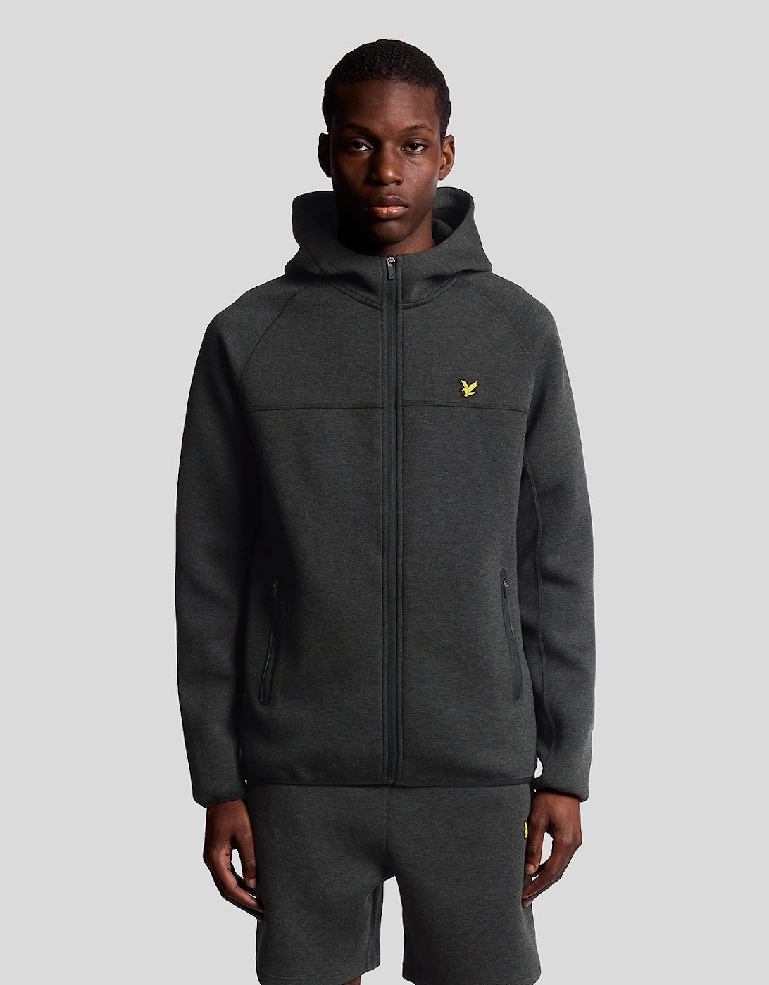 Lyle And Scott Men's Sports Neoprene Zip Hoodie - : 34 Xs