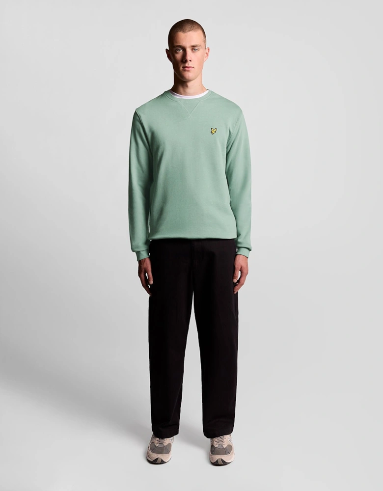 Cotton Crew Neck Sweatshirt