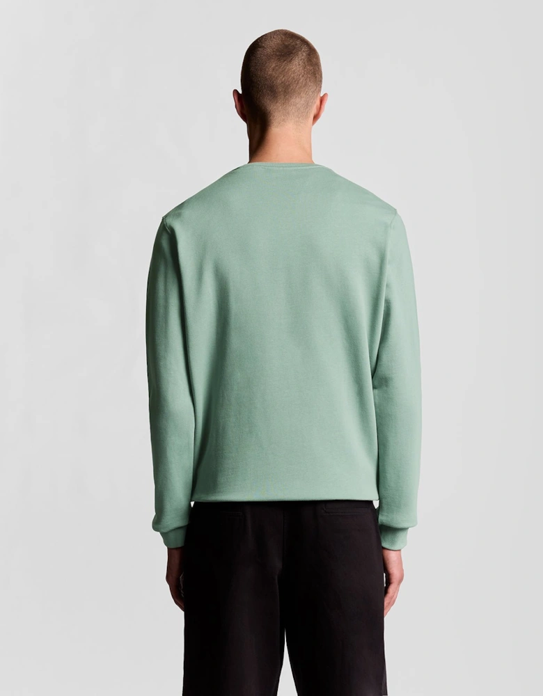 Cotton Crew Neck Sweatshirt