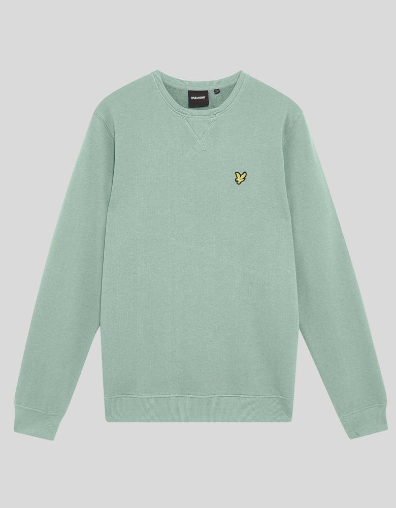 Cotton Crew Neck Sweatshirt