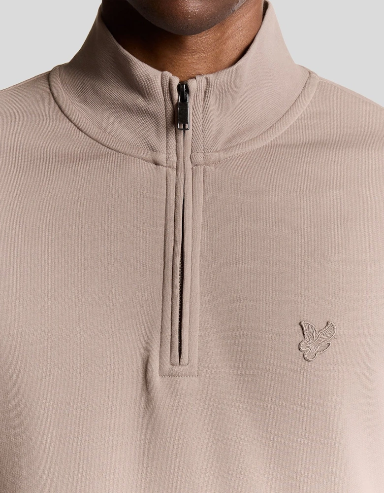 Superfine Cotton 1/4 Zip Sweatshirt