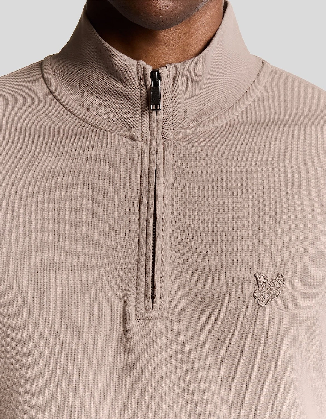 Superfine Cotton 1/4 Zip Sweatshirt