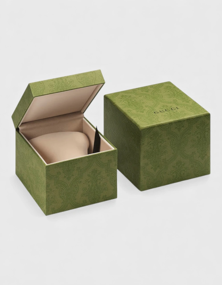 G-Timeless Men's Watch YA126406 with Brown Dial and Silver Bracelet