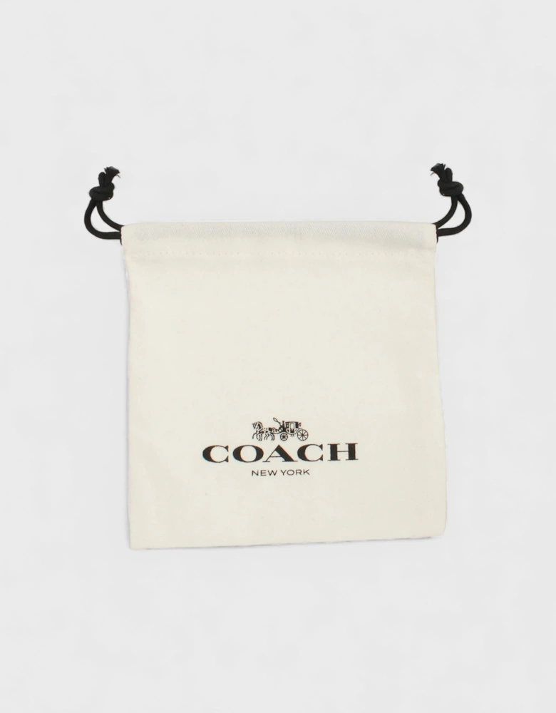 Signature Tea Rose Stud Earrings Metal