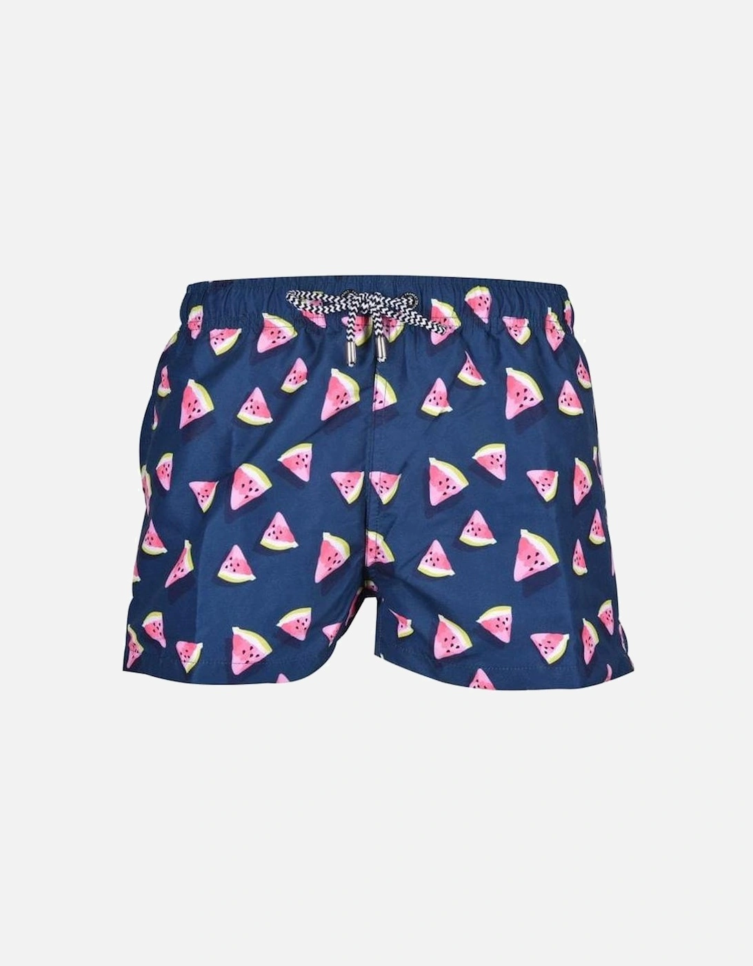 Watermelon Swim Shorts, Navy, 5 of 4