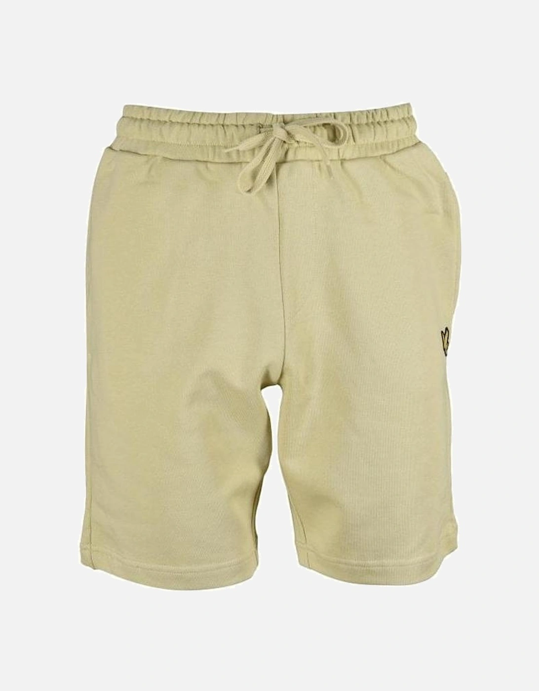 Lyle & Scott Jersey Track Shorts, Natural Green, 5 of 4