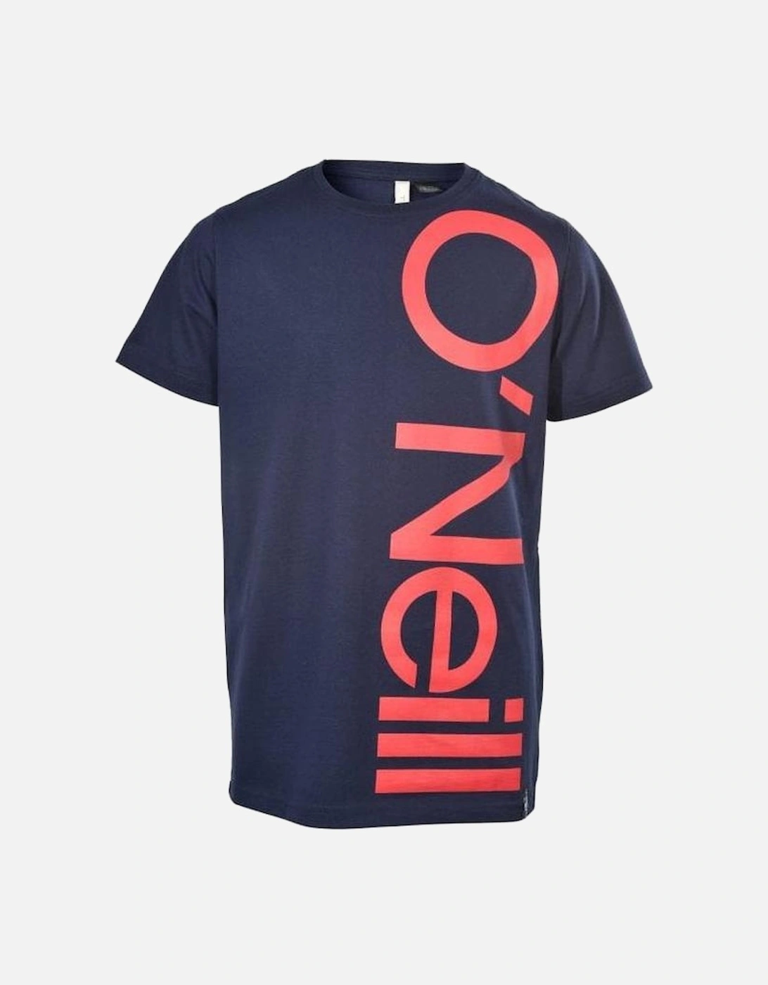 Boys Oversize Logo T-Shirt, Ink Blue, 4 of 3