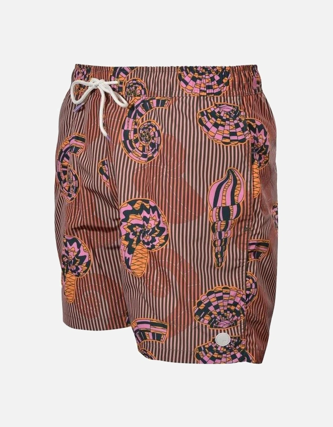 Shell Print Swim Shorts, Multicoloured, 4 of 3