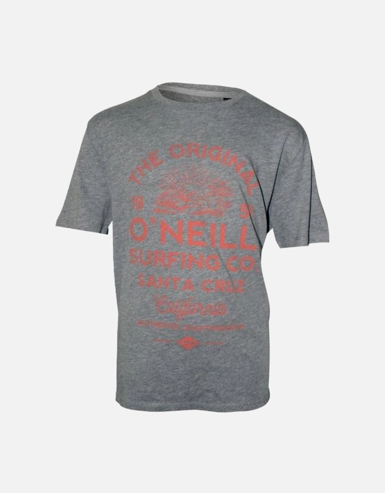 Boys The Original Crew-Neck T-Shirt, Silver Melee