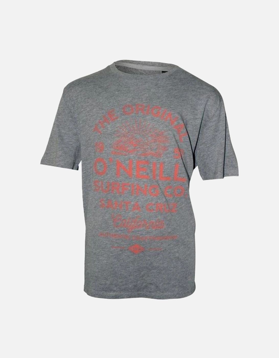 Boys The Original Crew-Neck T-Shirt, Silver Melee, 4 of 3