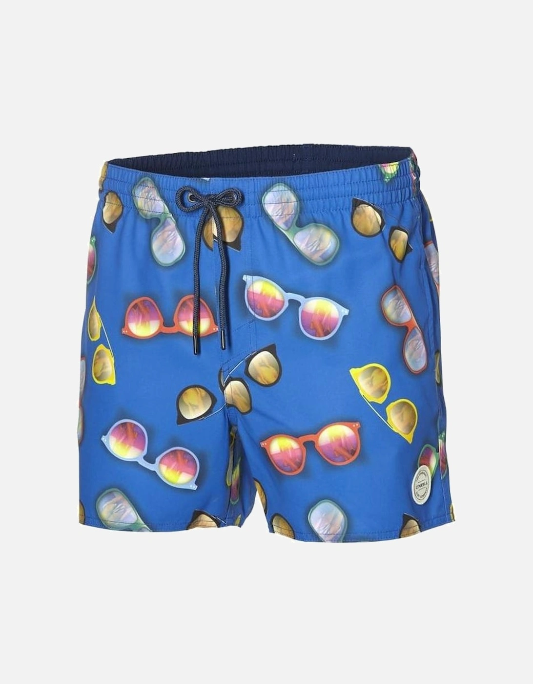 Shades Print Swim Shorts, Blue, 3 of 2