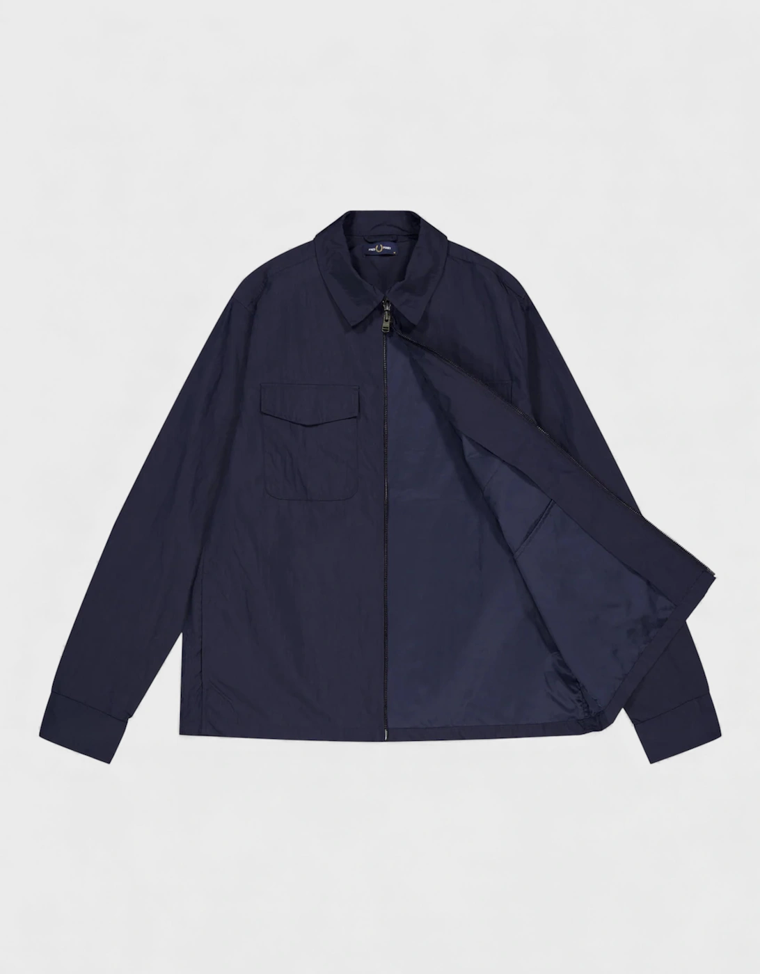 Zip Overshirt Navy