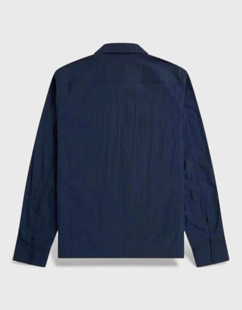 Zip Overshirt Navy
