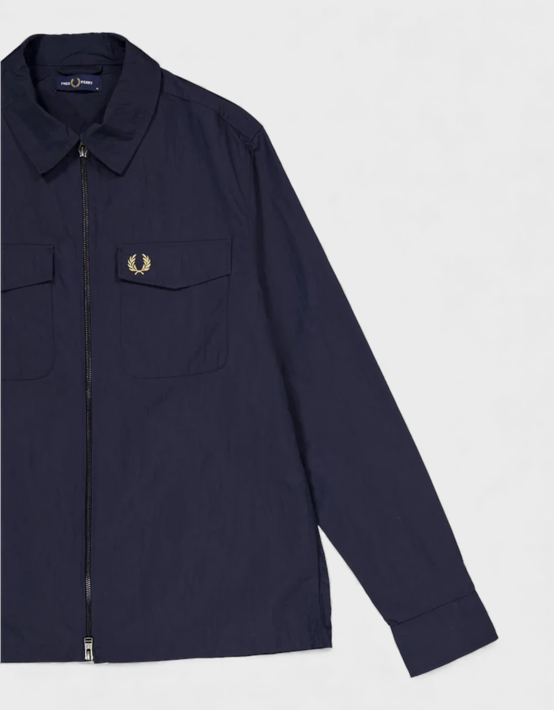 Zip Overshirt Navy