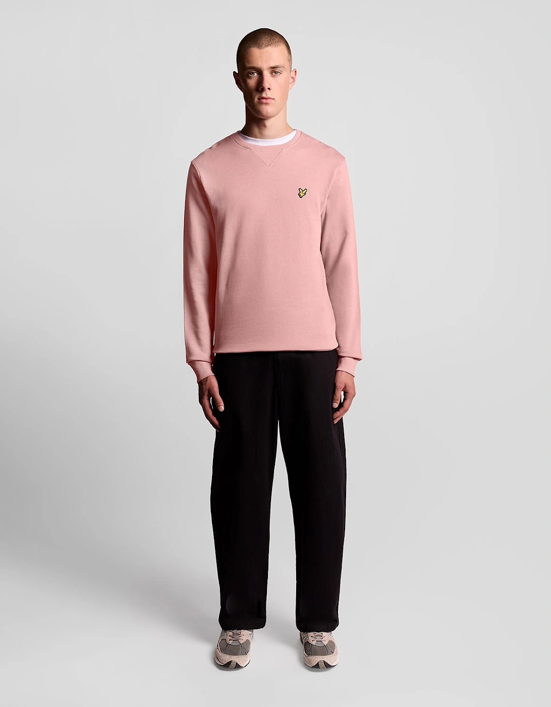 Cotton Crew Neck Sweatshirt