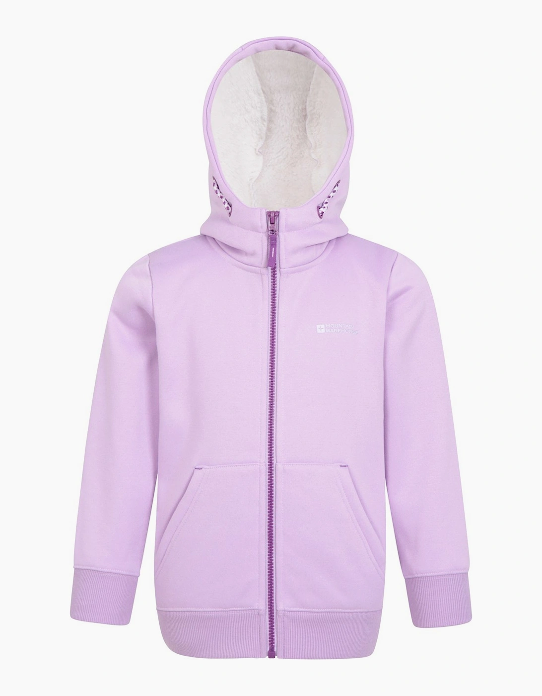 Mountain Warehouse Mountain Warehouse Childrens/Kids Alpine II Full Zip Hoodie - Purple