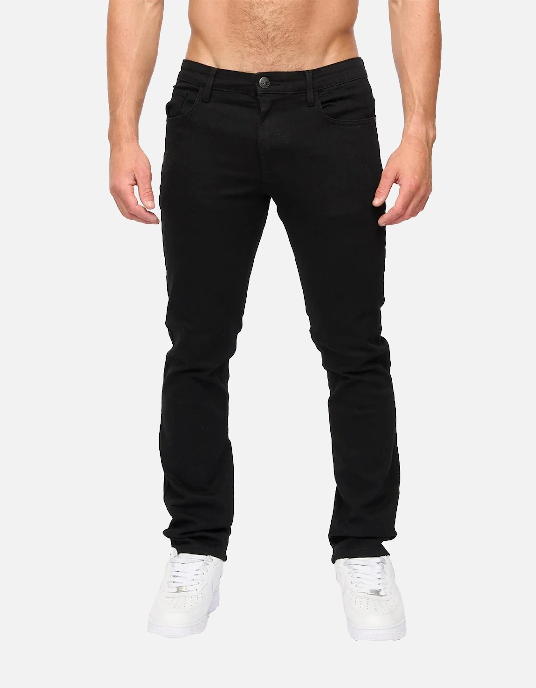 Mens Draker Straight Leg Jeans, 4 of 3