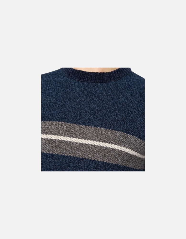 Mens Roundall Chenille Knitted Jumper