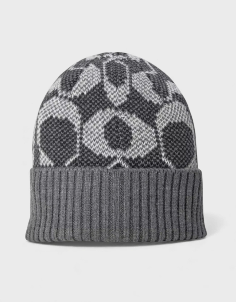 Signature Beanie and Gloves Gift Set Grey