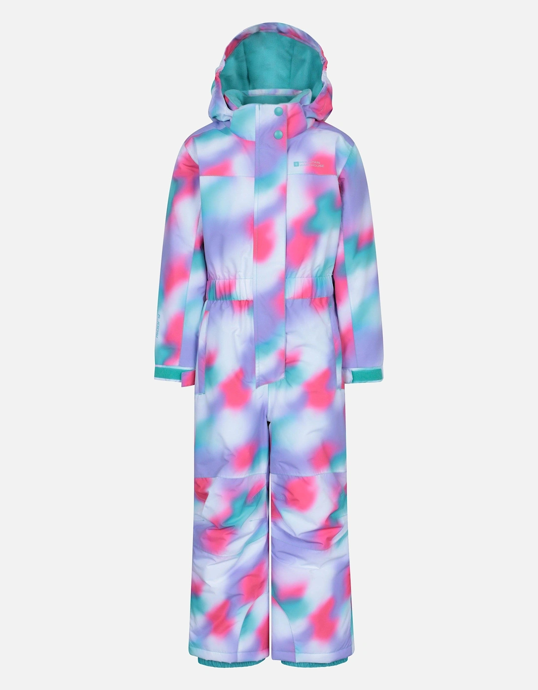 Childrens/Kids All In One Cloud Snowsuit, 2 of 1