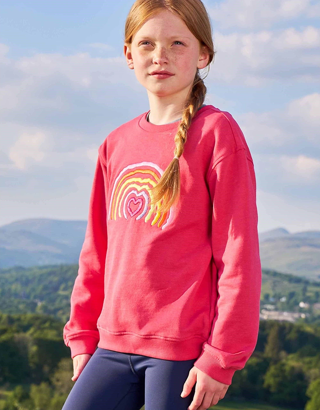 Childrens/Kids Crew Neck Sweatshirt, 2 of 1