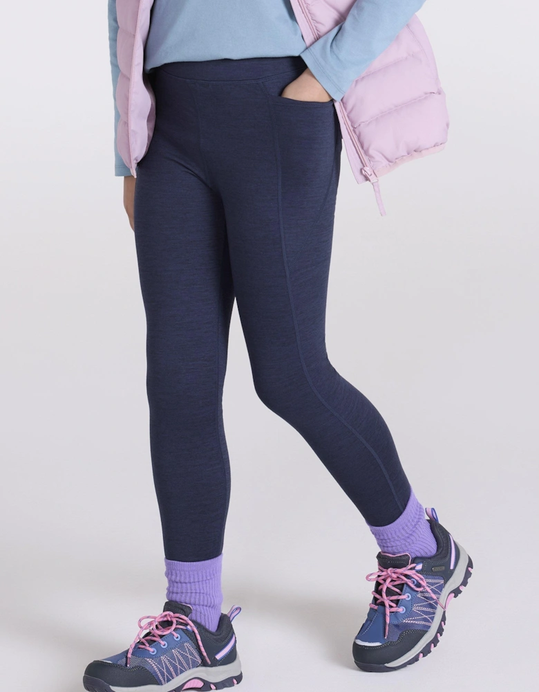 Childrens/Kids Contin Thermal Trekking Leggings