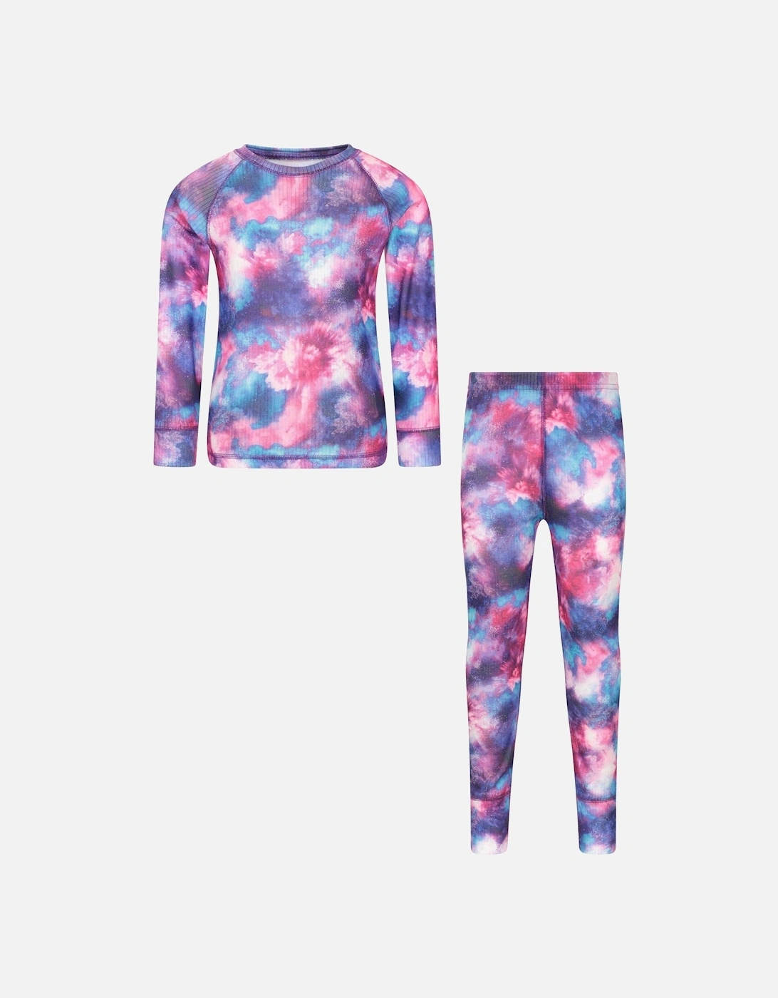 Childrens/Kids Talus Geometric Base Layer Set, 2 of 1