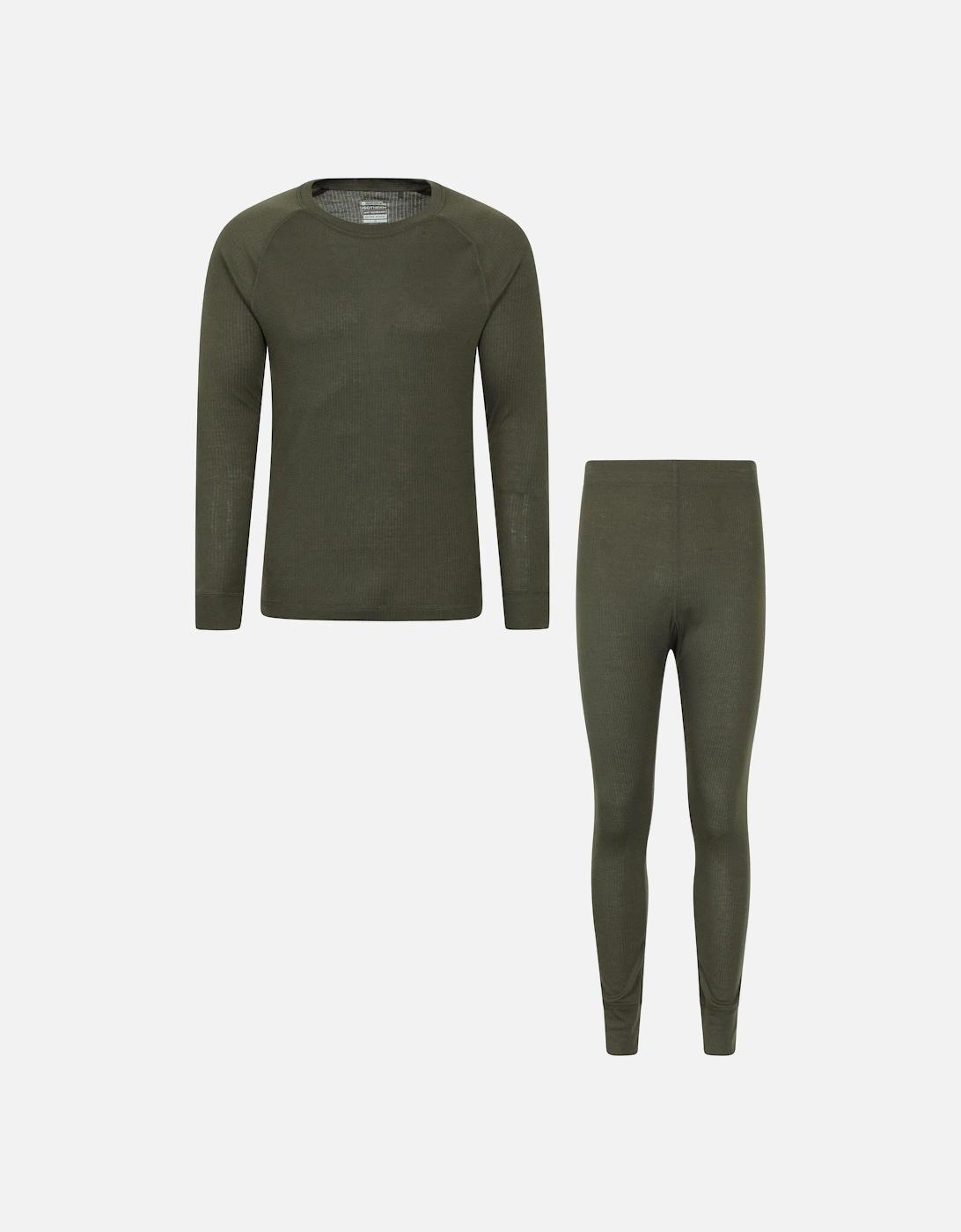 Men's Mountain Warehouse Mens Talus Thermal Base Layer Set - Green - Size: XL