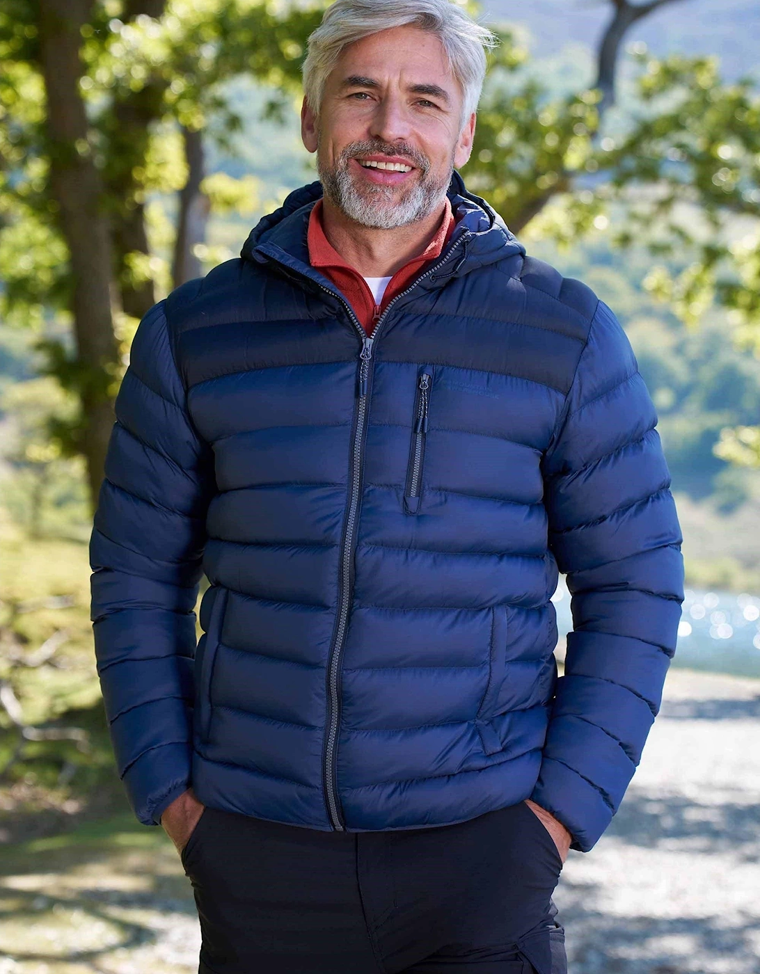 Mens Link Padded Jacket, 2 of 1