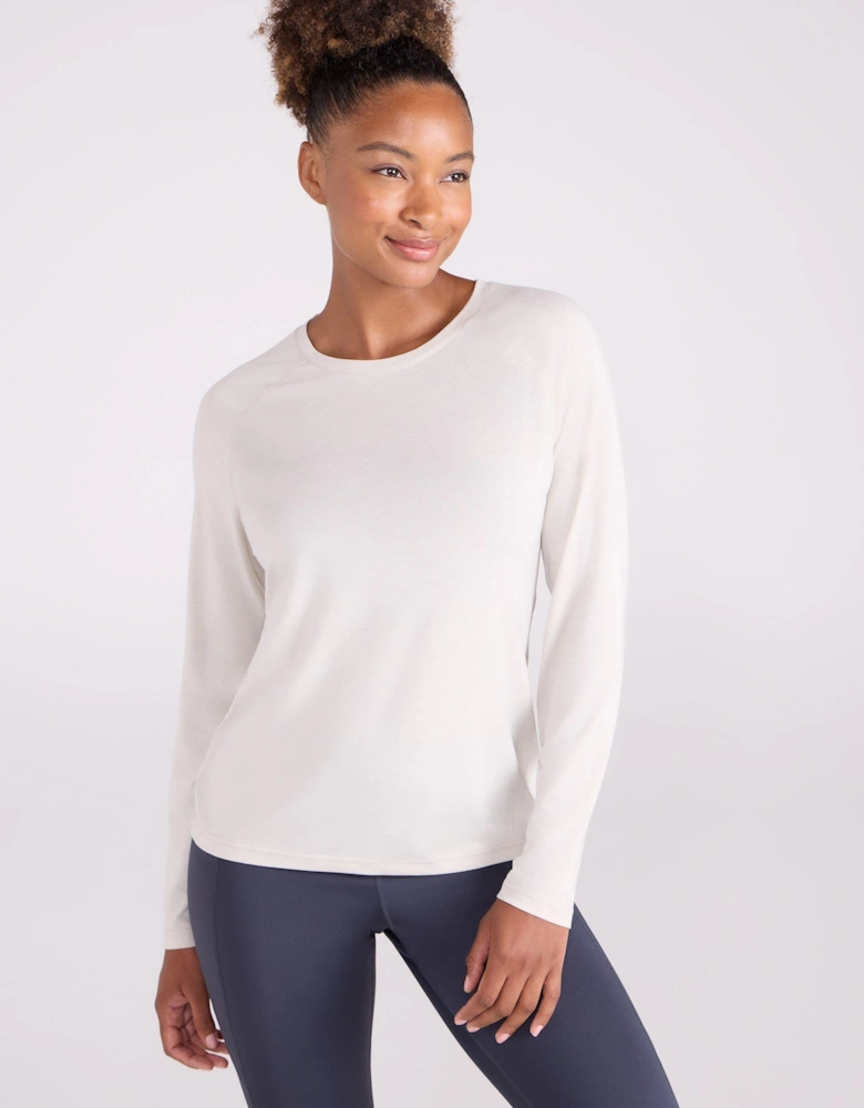 Womens/Ladies Quick Dry Long-Sleeved Top