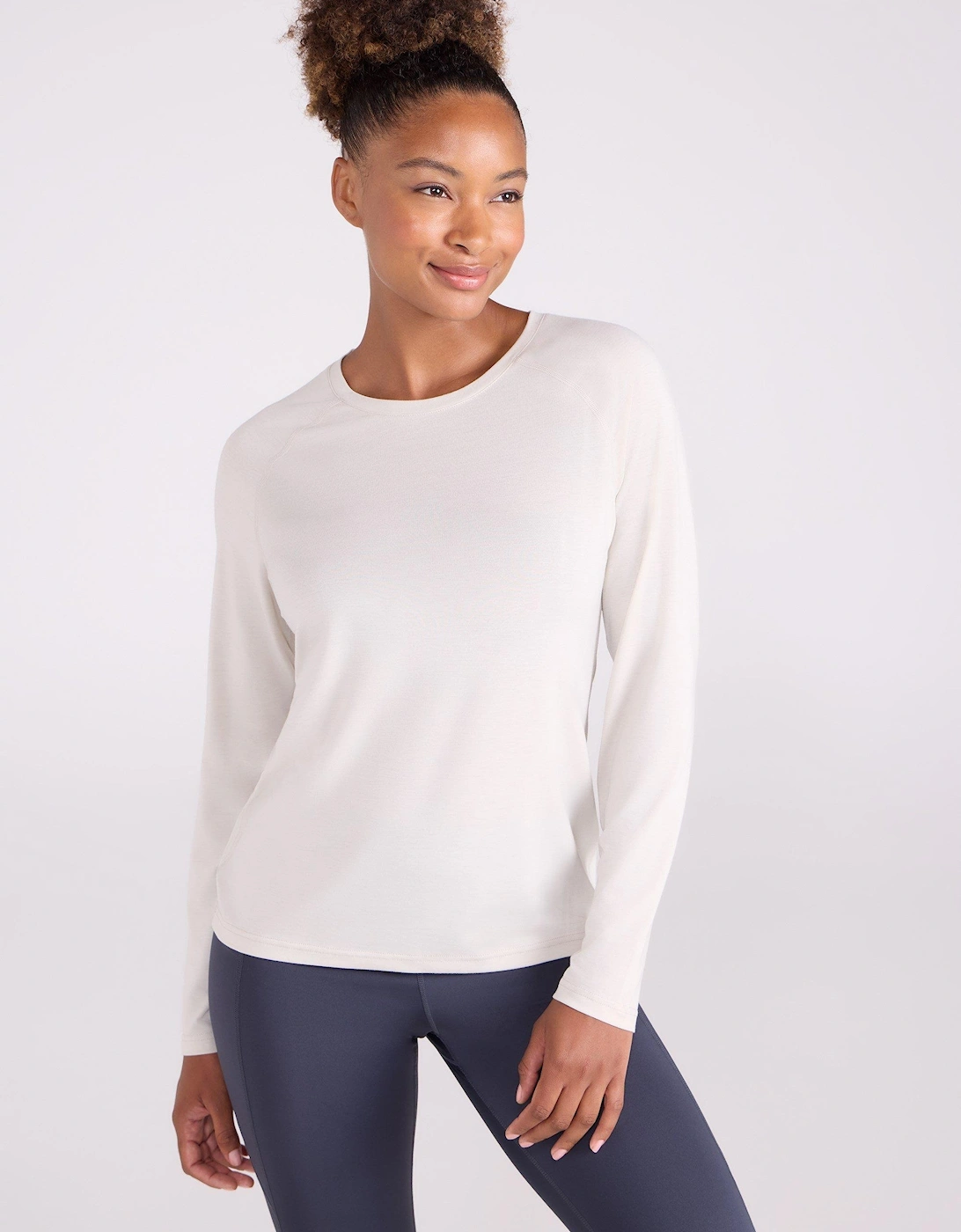 Womens/Ladies Quick Dry Long-Sleeved Top, 2 of 1
