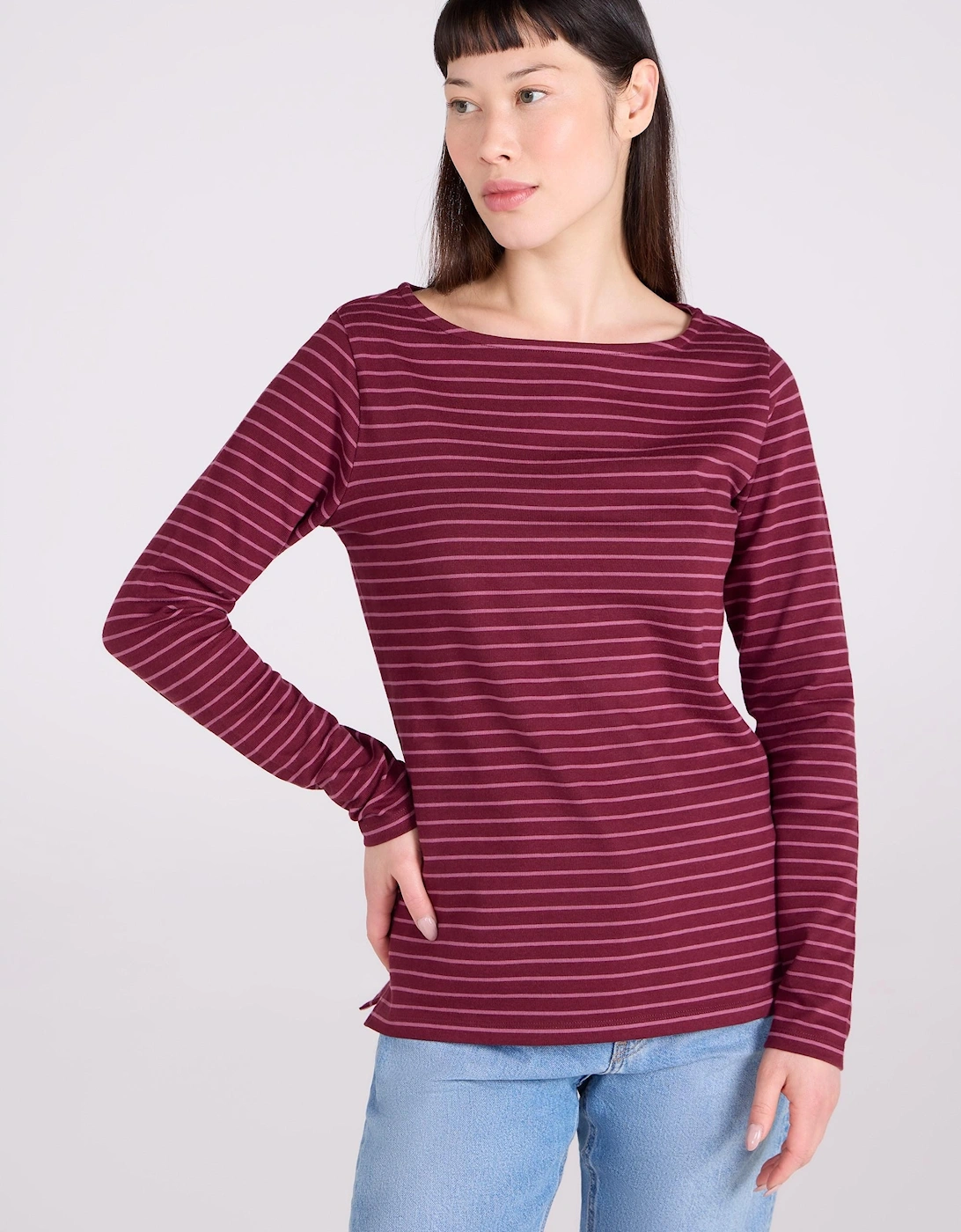 Women's Mountain Warehouse Womens/Ladies St Ives Crew Neck Top - Red - Size: 12