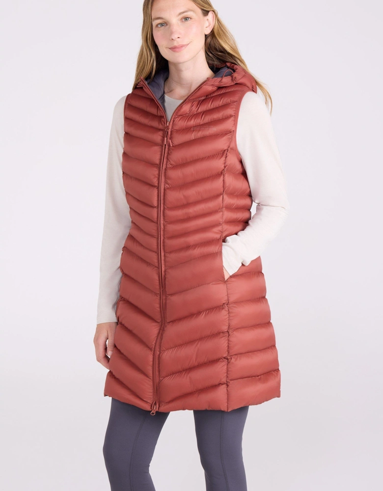 Womens/Ladies Florence Padded Long Gilet