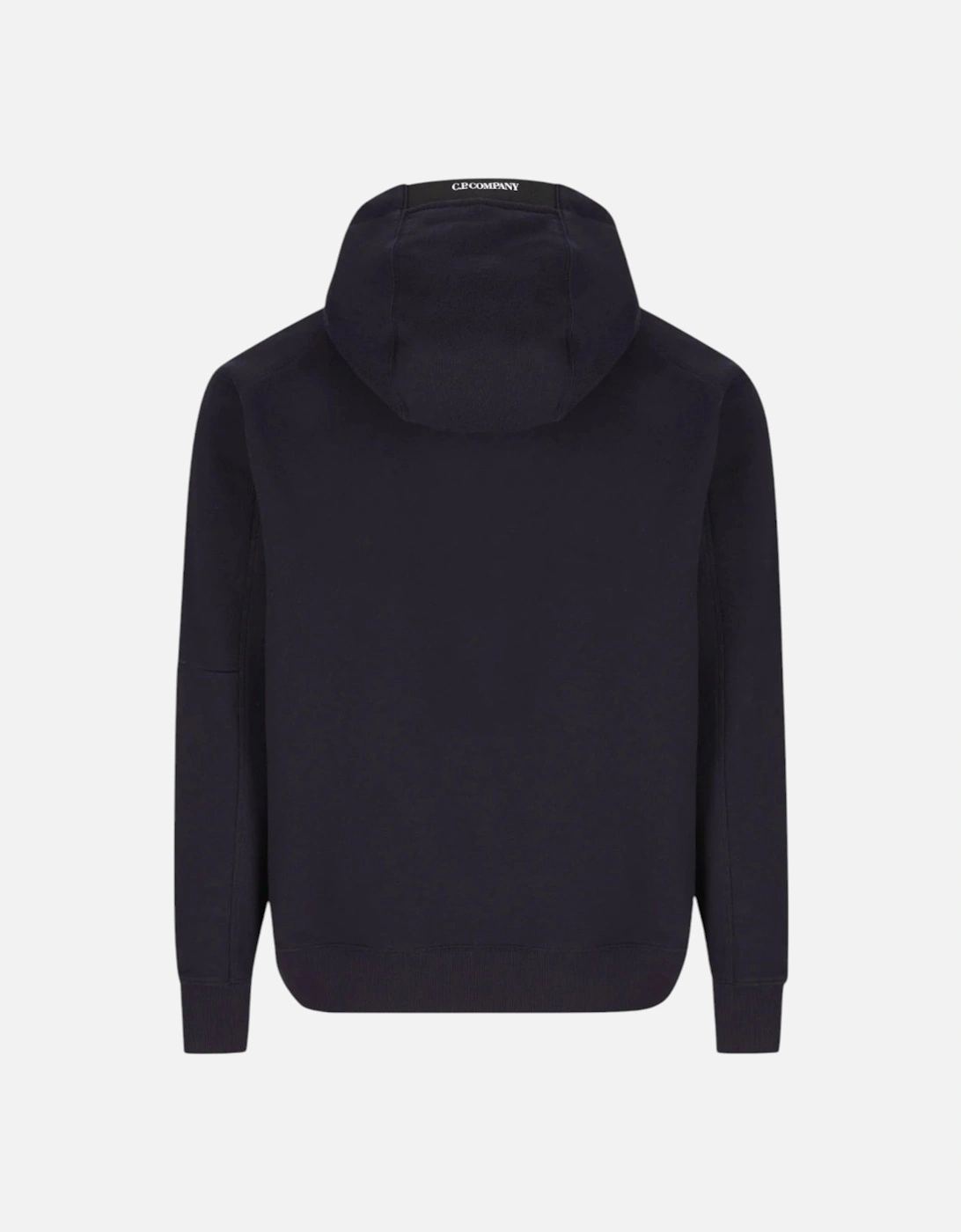 C.P. Company Brushed Cotton Navy Hoodie