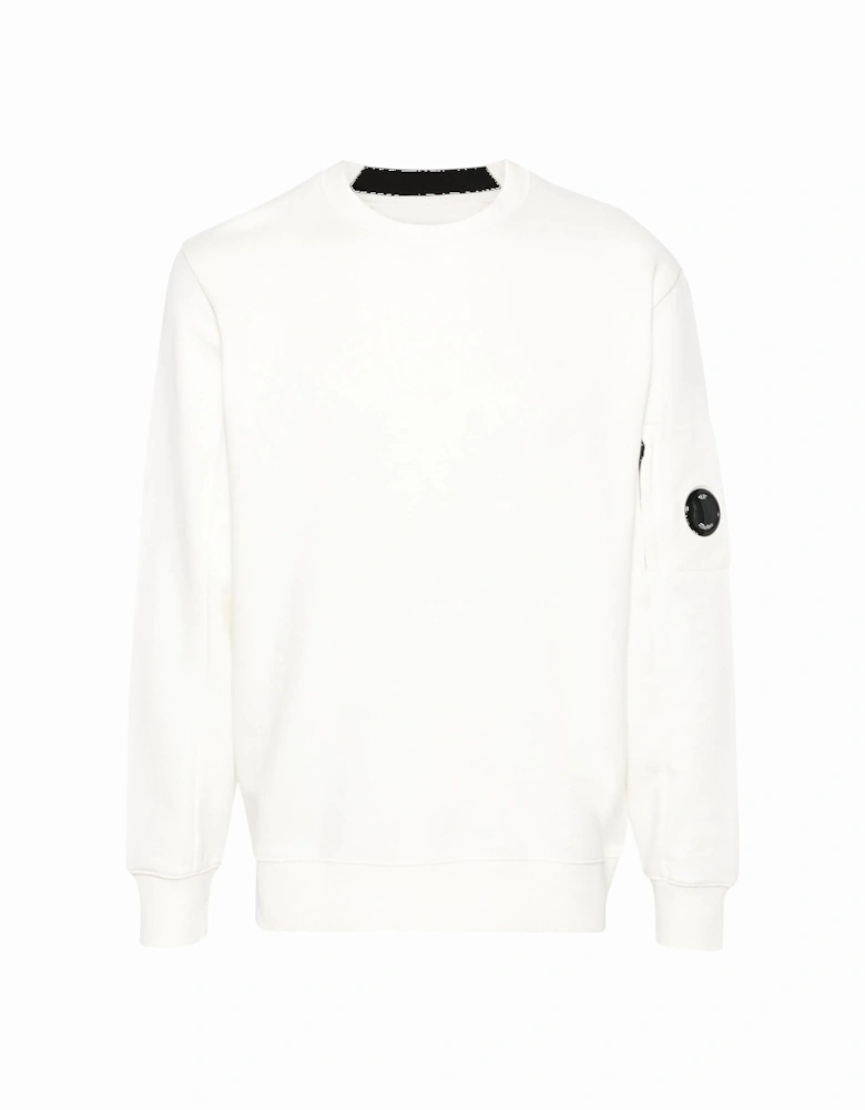 C.P. Company White Lens Sweatshirt