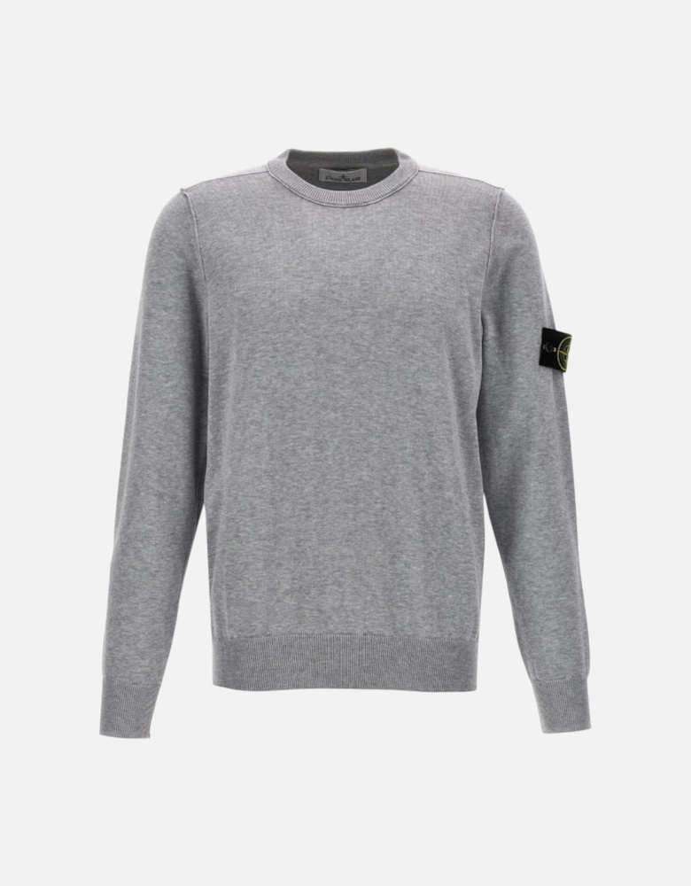 Grey Knitwear Sweatshirt