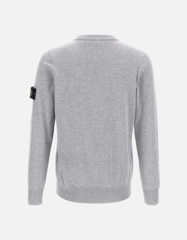 Grey Knitwear Sweatshirt