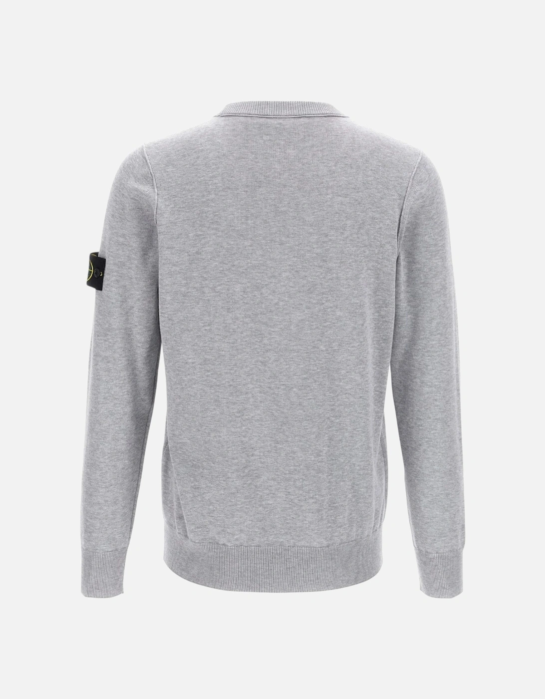 Grey Knitwear Sweatshirt