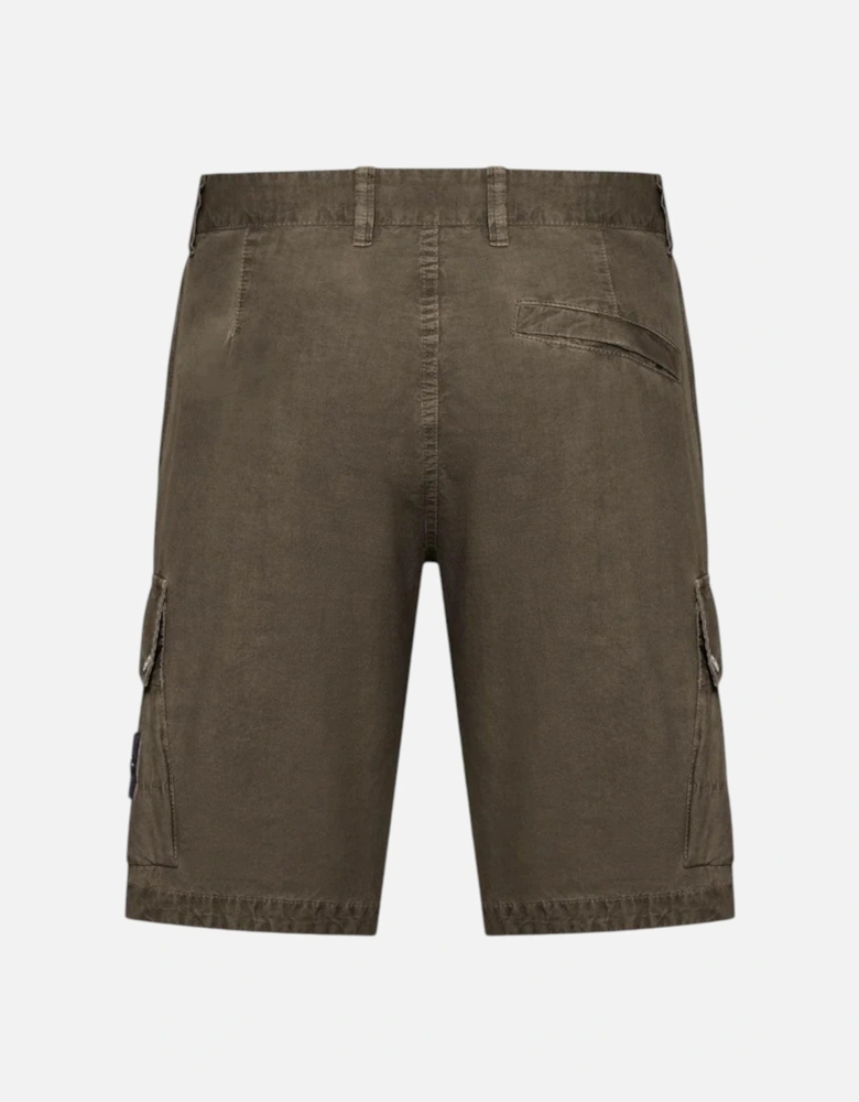 Military Green Cargo Shorts