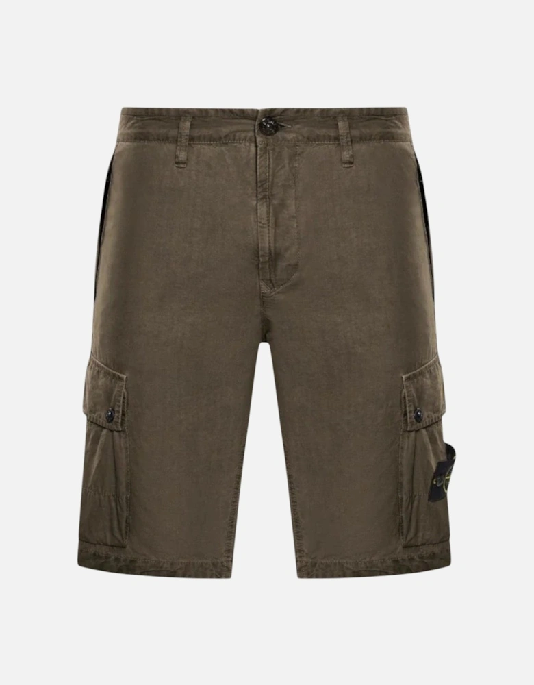 Military Green Cargo Shorts