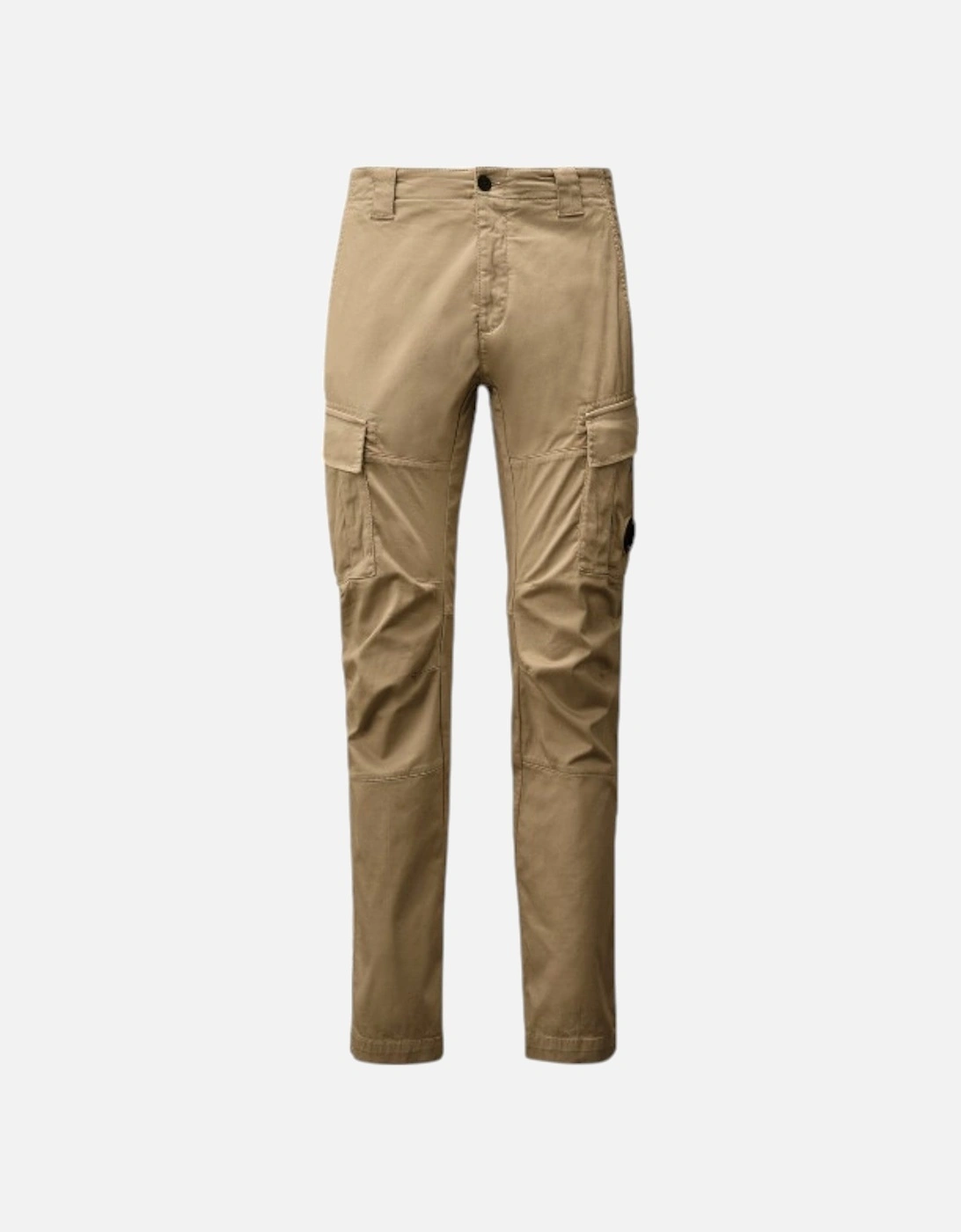 C.P. Company Stretch Sateen Cargo Lens Vintage Khaki Pants, 3 of 2