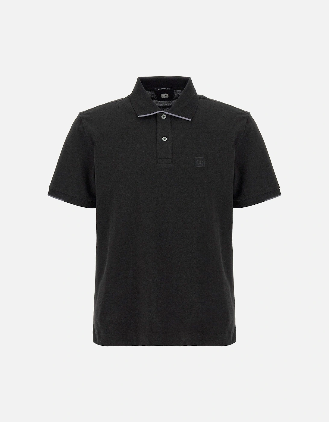 C.P Company Metropolis Series Black Polo Shirt, 3 of 2