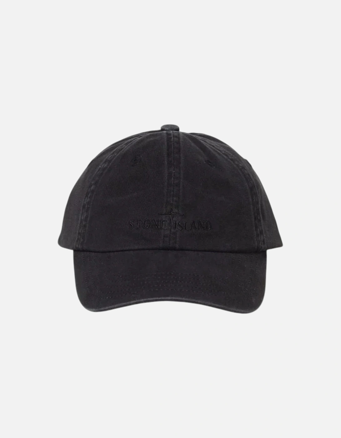 Brushed Cotton Black Baseball Cap, 3 of 2
