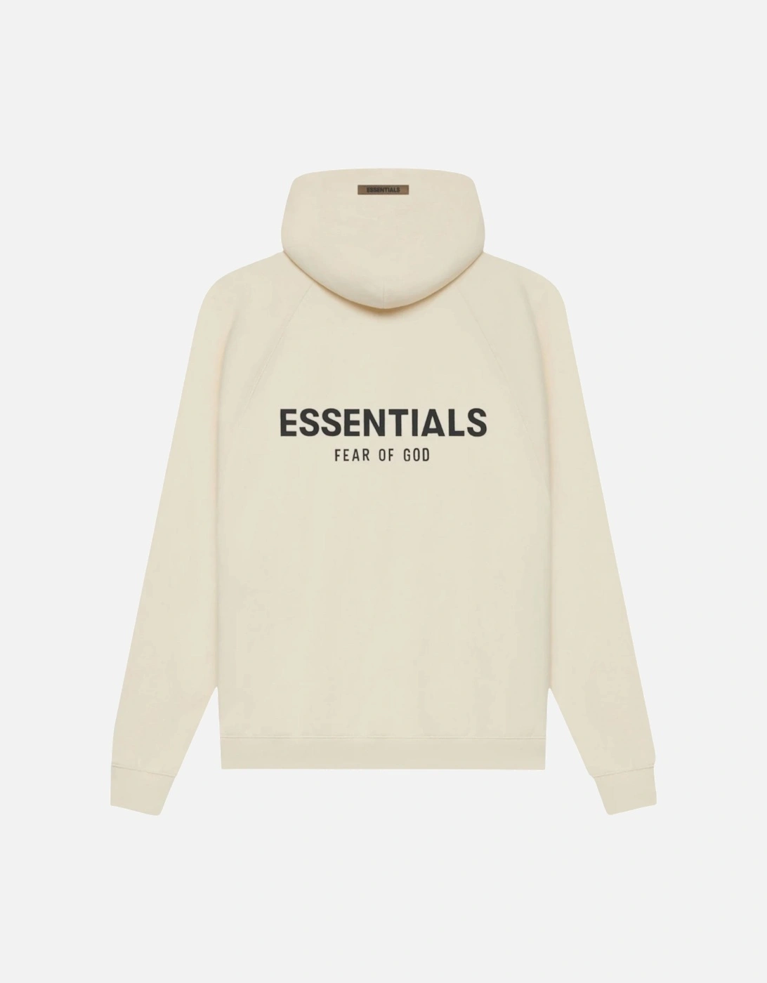 Fear Of God Essential Reverse Logo Buttercream Hoodie