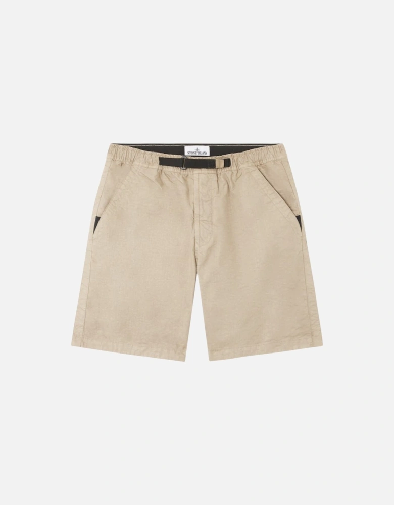 Panama Weave Biscuit Shorts