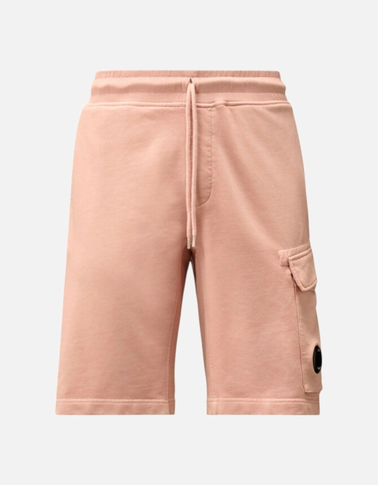 C.P. Company Cotton Misty Rose Lens Shorts