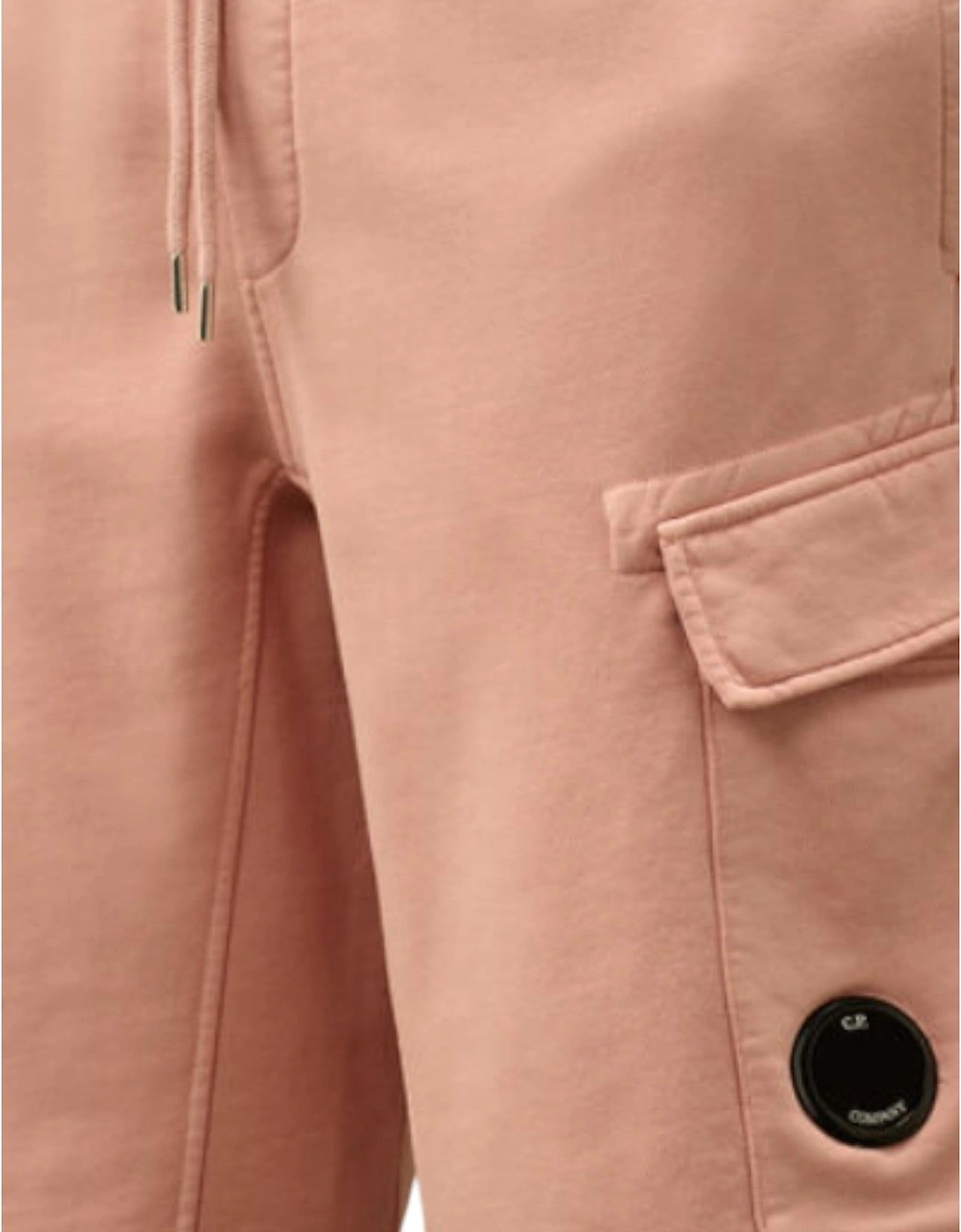 C.P. Company Cotton Misty Rose Lens Shorts